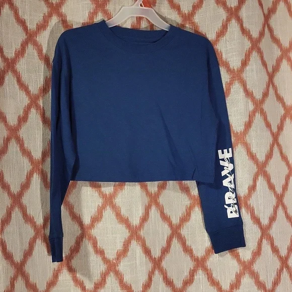Girls Cropped Long Sleeve - Picture 1 of 3